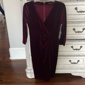 Velvet Bodycon dress size medium